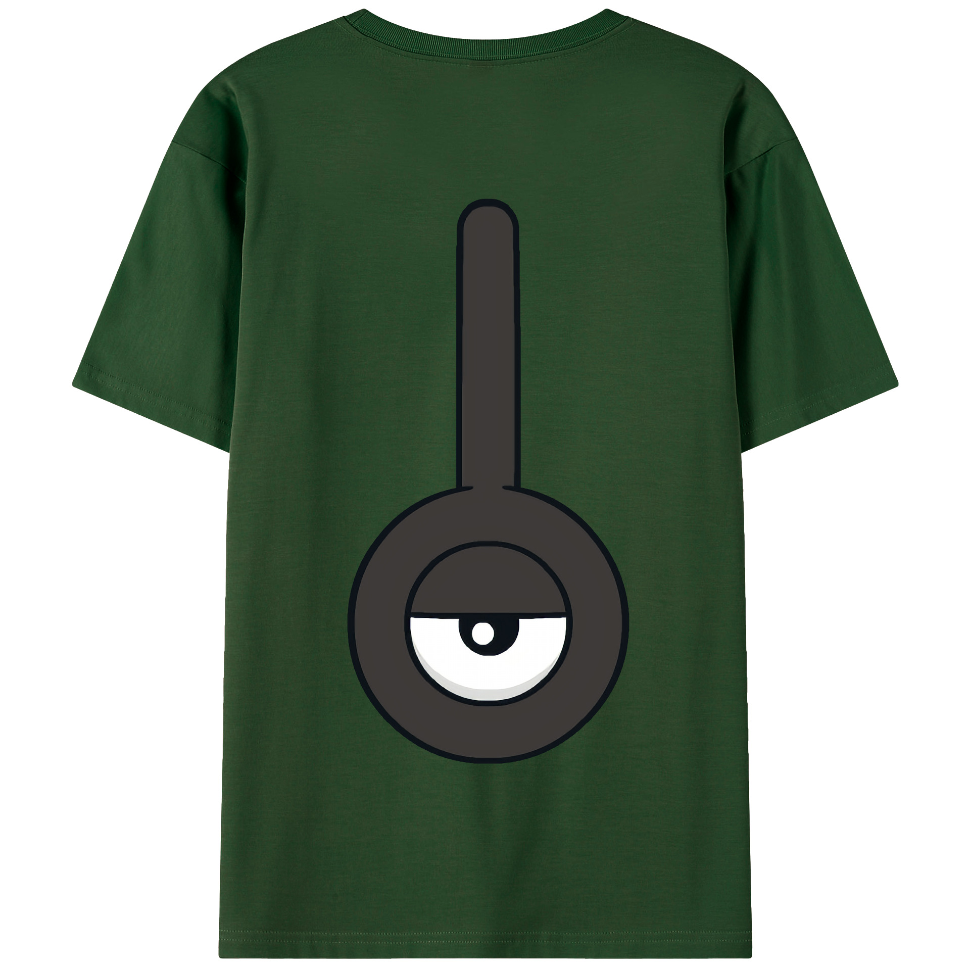 （画像用） ポケットモンスター Pokémon 綿100％半袖Tシャツ（背面プリント）